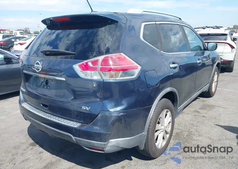 2016 Nissan Rogue Sv z USA, uszkodzony, nr VIN KNMAT2MT8GP715976